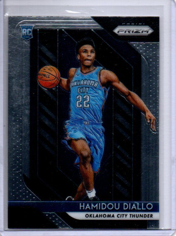HAMIDOU DIALLO 2018-19 PANINI PRIZM TRUE ROOKIE RC #9