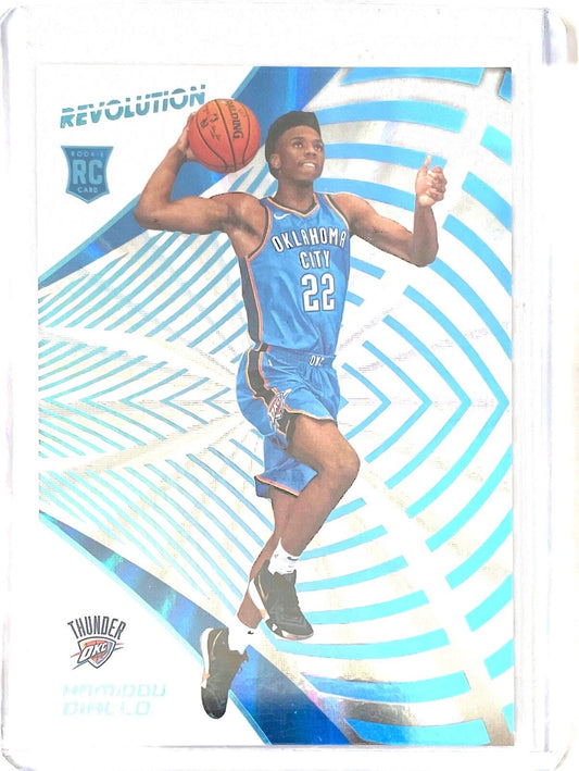HAMIDOU DIALLO 2018-19 PANINI REVOLUTION SUNBURST ROOKIE RC #D 74/75