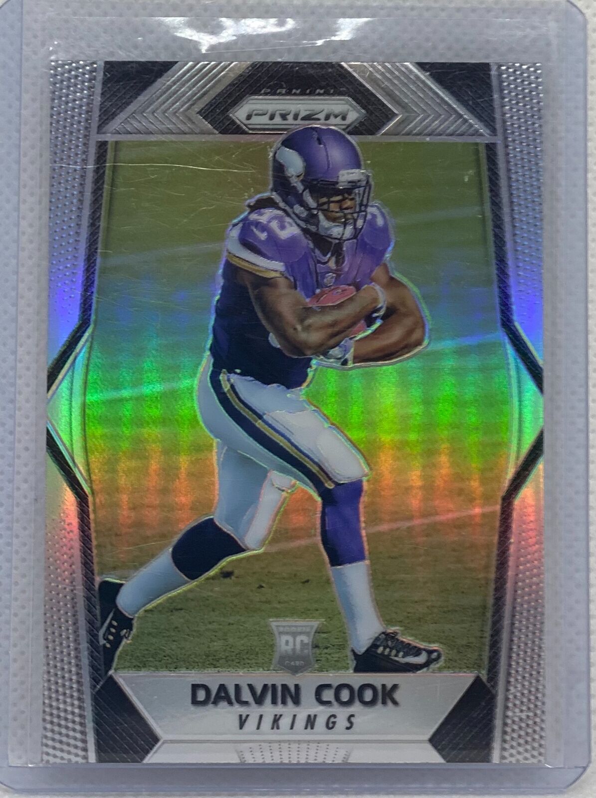 DALVIN COOK 2017 PANINI PRIZM SILVER PRIZMS TRUE ROOKIE RC #231