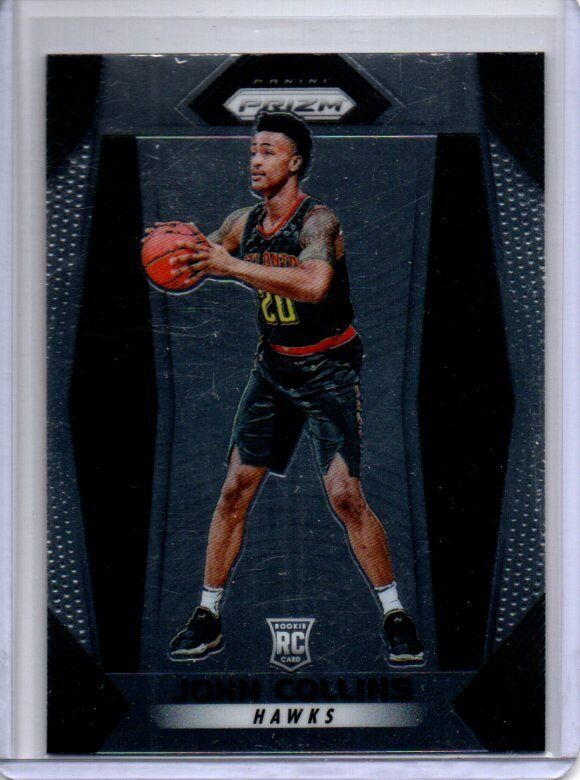 JOHN COLLINS 2017-18 PANINI PRIZM TRUE ROOKIE RC #109