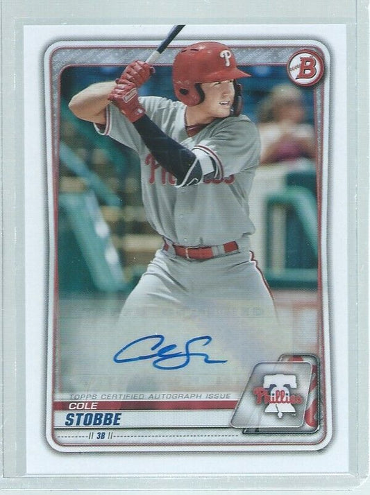 COLE STOBBE 2020 BOWMAN AUTO PROSPECT