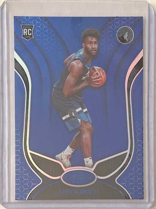 JAYLEN NOWELL 2019-20 PANINI CERTIFIED BLUE ROOKIE RC #184