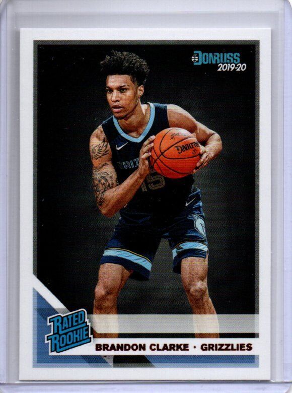 BRANDON CLARKE 2019-20 PANINI DONRUSS TRUE ROOKIE RC #220