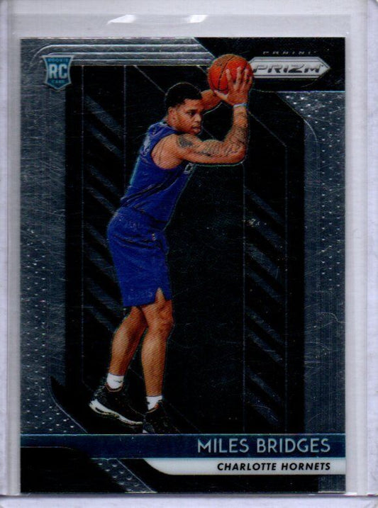 MIILES BRIDGES 2018-19 PANINI PRIZM TRUE ROOKIE RC #278