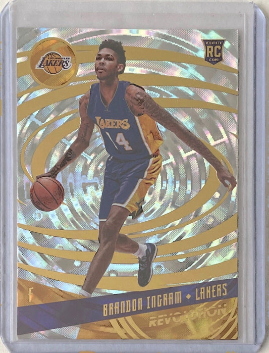 BRANDON INGRAM 2016-17 PANINI REVOLUTION FRACTAL ROOKIE RC #118