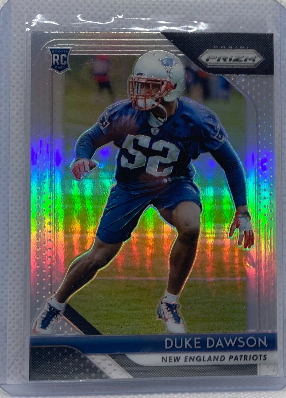 DUKE DAWSON 2018 PANINI PRIZM SILVER PRIZM RC #258