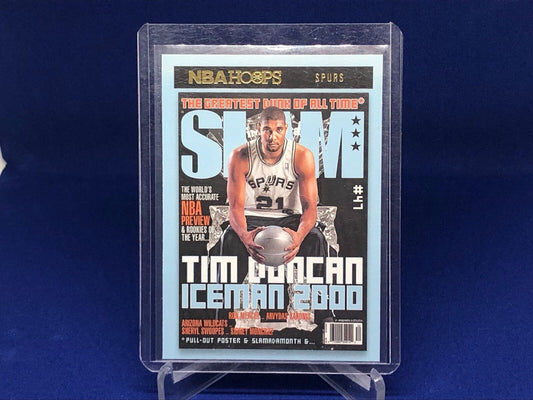 TIM DUNCAN 2020-21 PANINI HOOPS WINTER SLAM # 8
