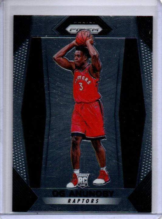 OG ANUNOBY 2017-18 PANINI PRIZM TRUE ROOKIE RC #38