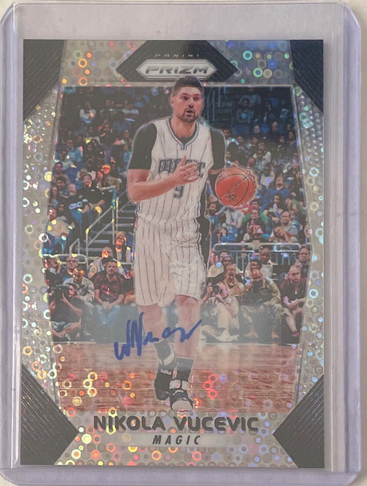 NIKOLA VUCEVIC 2017-18 PANINI PRIZM FAST BREAK DISCO AUTO PRIZM #78