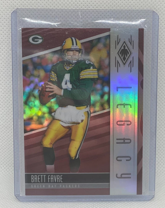 BRETT FAVRE 2017 PANINI PHOENIX LEGACY RED PRIZM #D 127/299