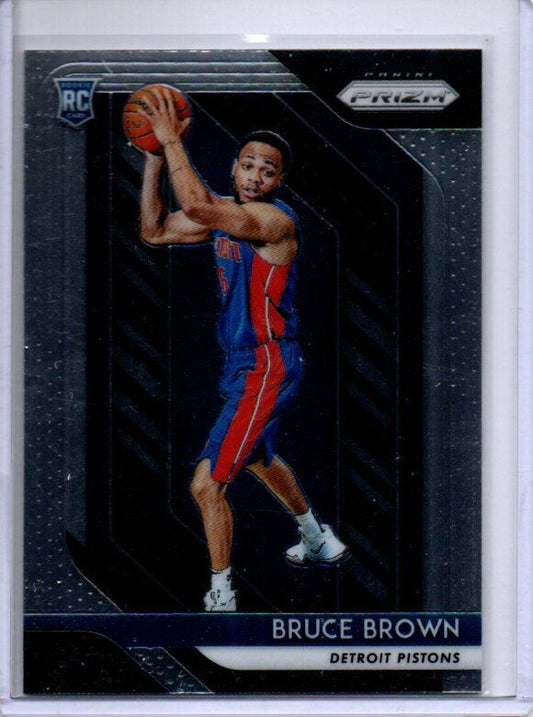 BRUCE BROWN 2018-19 PANINI PRIZM TRUE ROOKIE RC #132
