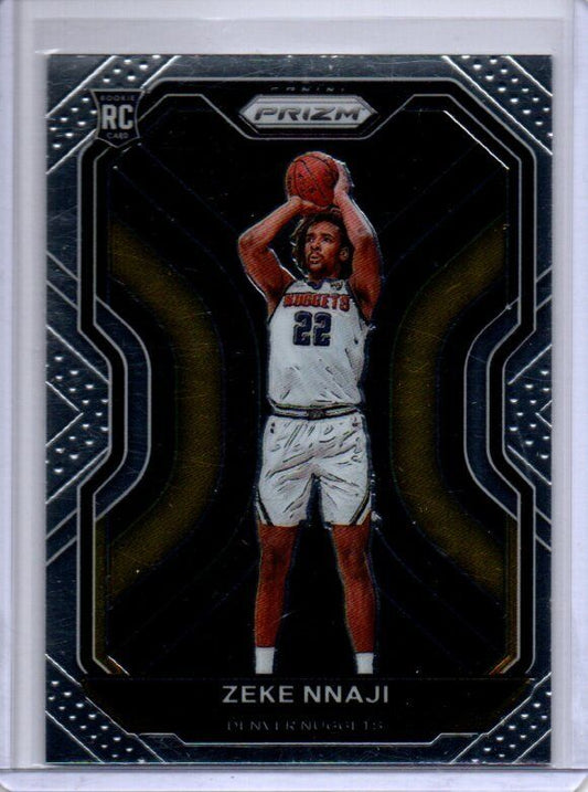 ZEKE NNAJI 2020-21 PANINI PRIZM TRUE ROOKIE RC #266