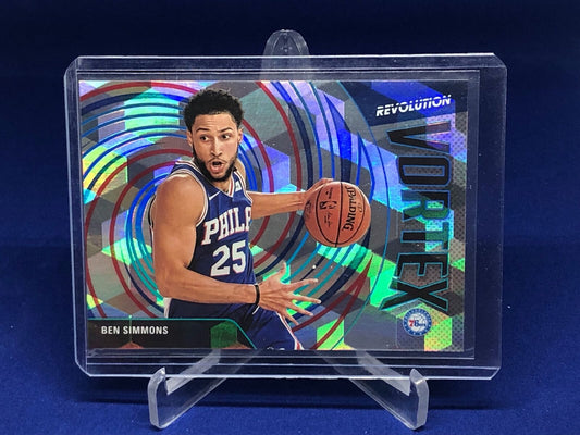 BEN SIMMONS 2020-21 PANINI REVOLUTION VORTEX CUBIC #D 6/50