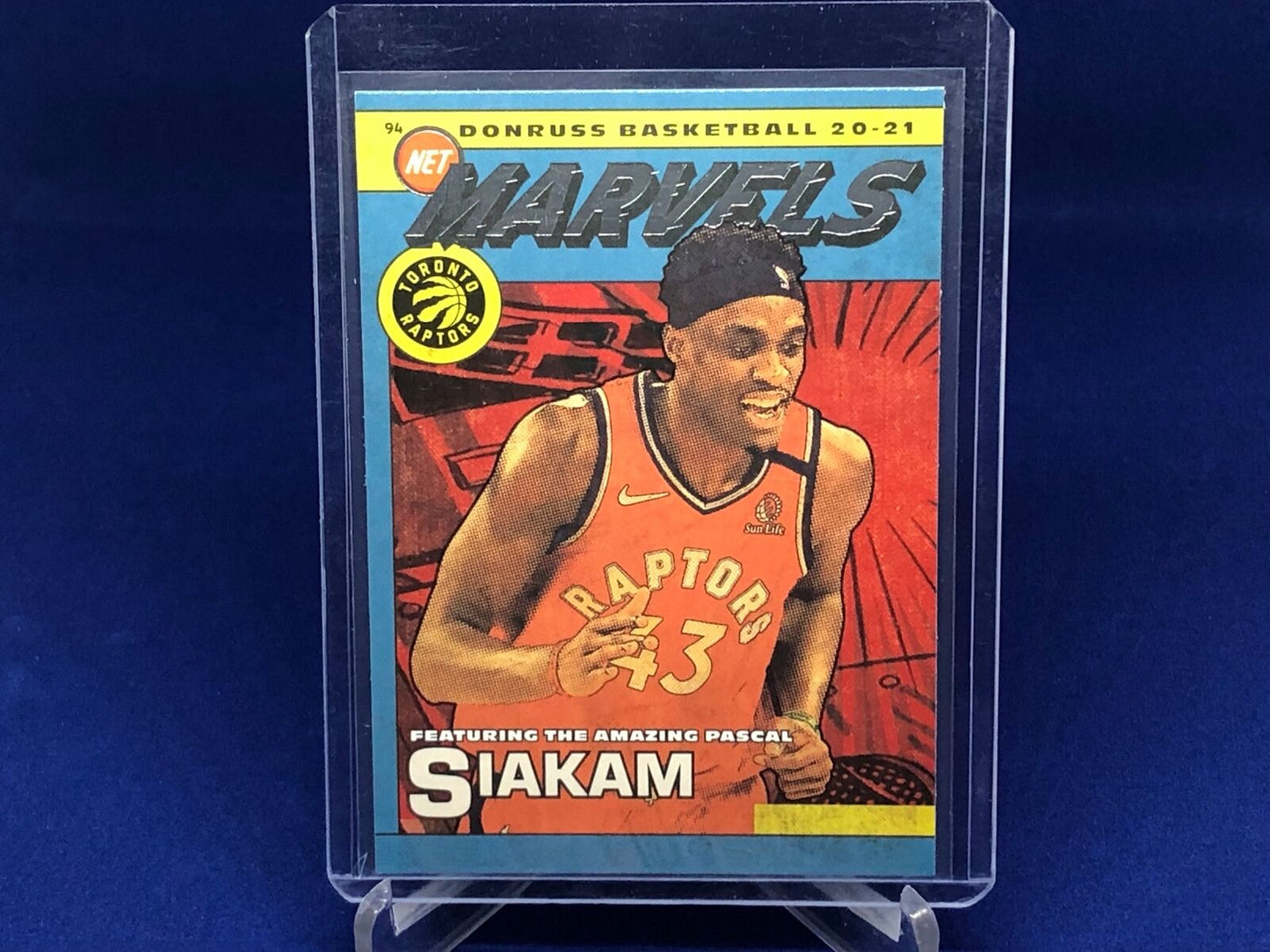 PASCAL SIAKAM 2020-21 PANINI DONRUSS NET MARVELS # 3