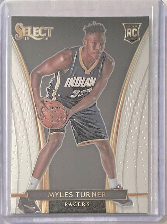 MYLES TURNER 2015-16 PANINI SELECT COURTSIDE SP ROOKIE RC #246
