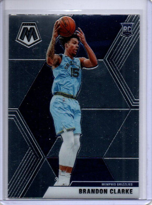 BRANDON CLARKE 2019-20 PANINI MOSAIC TRUE ROOKIE RC #207