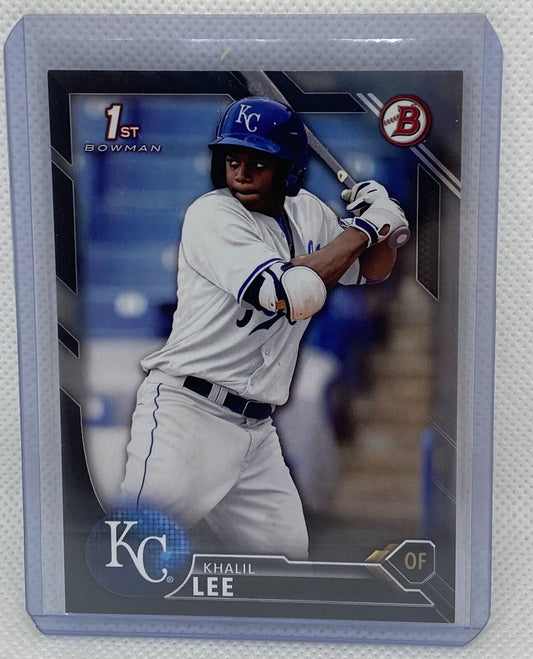KHALIL LEE TOPPS 1ST BOWMAN PROSPECT BLACK #D 051/499
