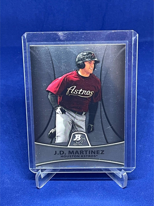 JD MARTINEZ 2010 TOPPS BOWMAN PLATINUM PROSPECT