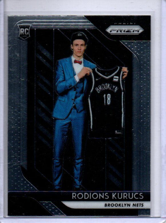 RODIONS KURUCS 2018-19 PANINI PRIZM TRUE ROOKIE RC #188