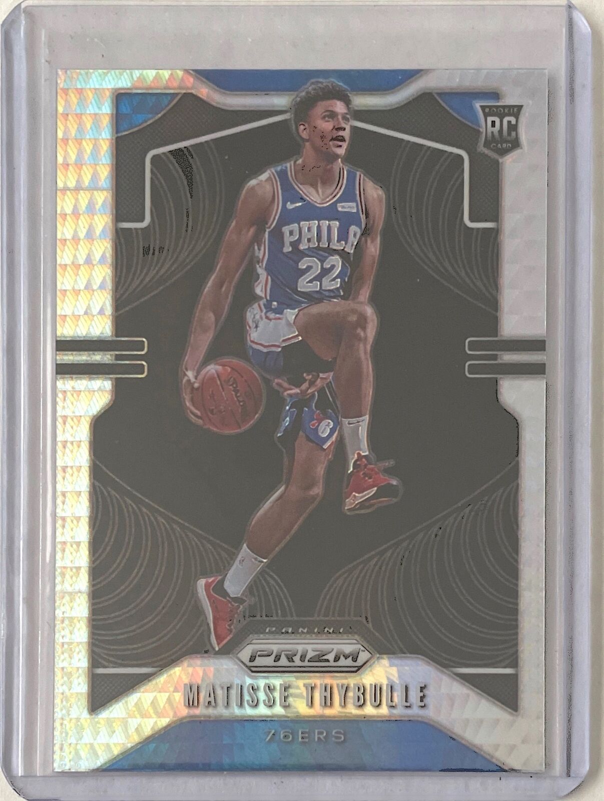 MATISSE THYBULLE 2019-20 PANINI PRIZM SILVER HYPER PRIZM ROOKIE RC #290