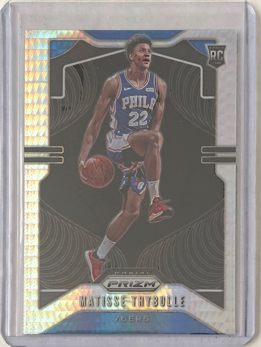 MATISSE THYBULLE 2019-20 PANINI PRIZM SILVER HYPER PRIZM ROOKIE RC #290