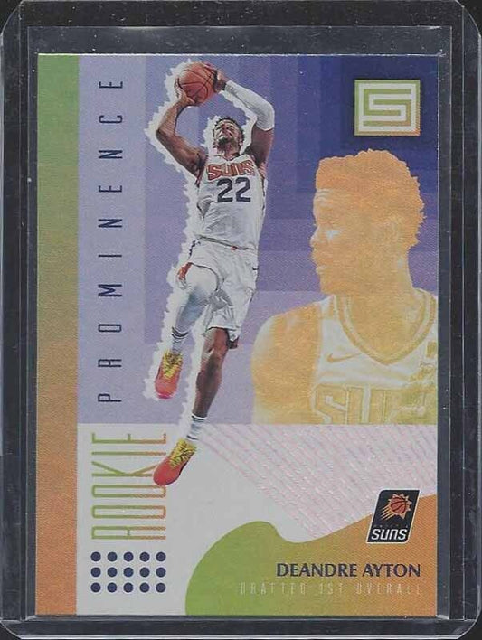 DEANDRE AYTON 2018-19 PANINI STATUS PROMINENCE ROOKIE RC #1