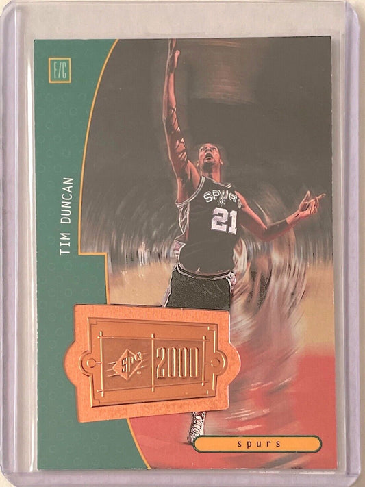 TIM DUNCAN 1998-99 UPPER DECK SPX FINITE 2000 #D /4050