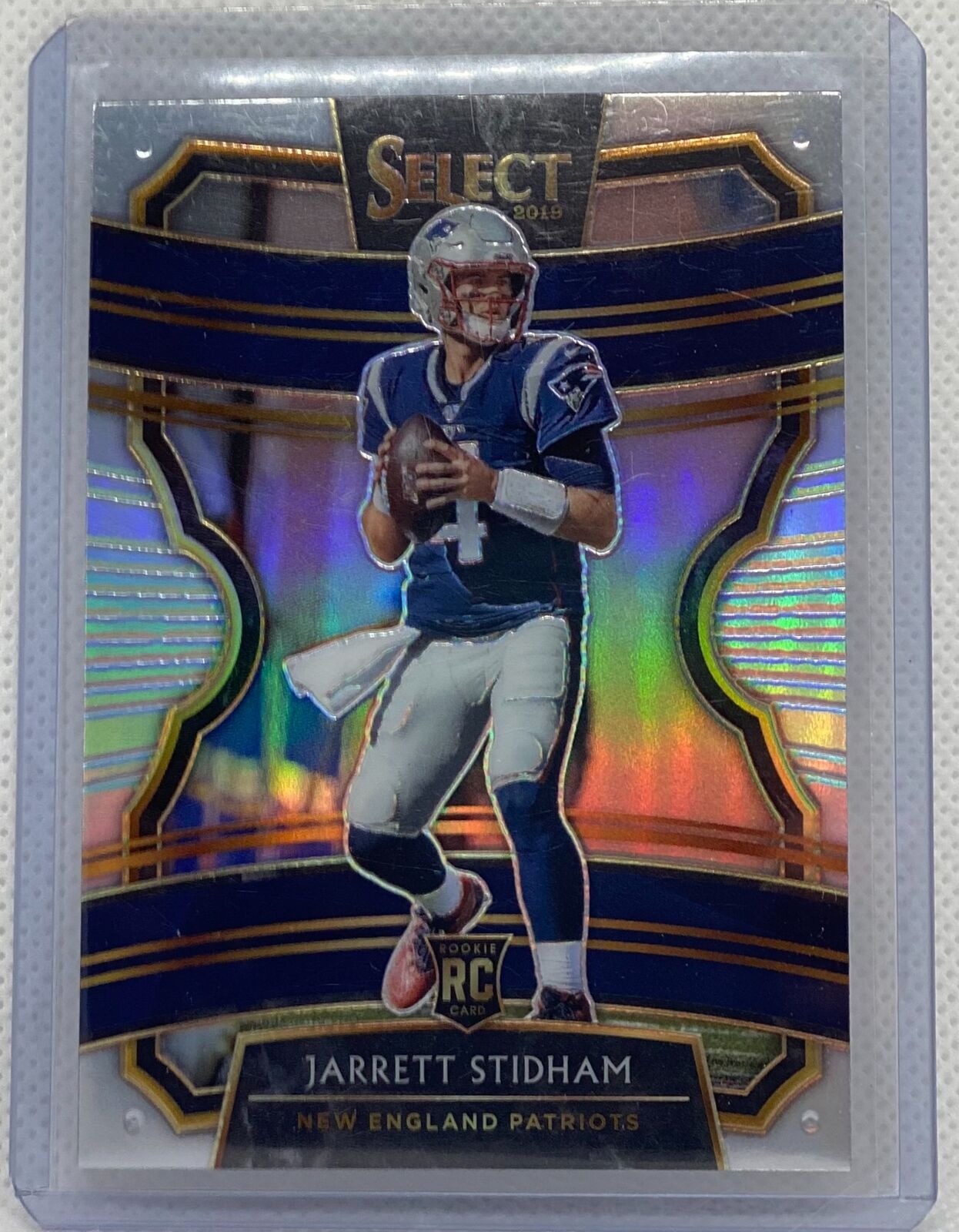 JARRETT STIDHAM 2019 PANINI SELECT SILVER PRIZM ROOKIE RC #75