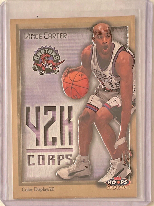VINCE CARTER 1999-00 SKYBOX HOOPS Y2K CORPS #5