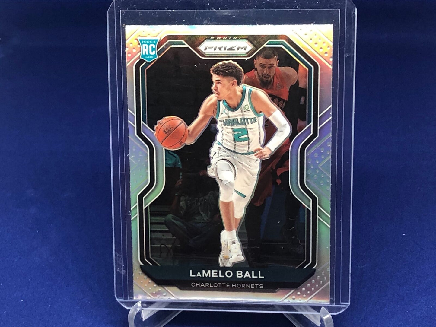 LAMELO BALL 2020-21 PANINI PRIZM SILVER PRIZMS SP ROOKIE RC # 278