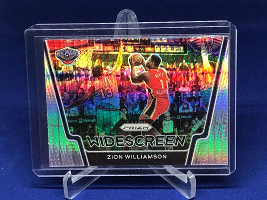 ZION WILLIAMSON 2020-22 PANINI PRIZM WIDESCREEN HYPER PRIZM # 4