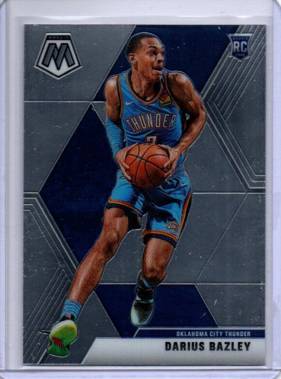 DARIUS BAZLEY 2019-20 PANINI MOSAIC TRUE ROOKIE RC #227