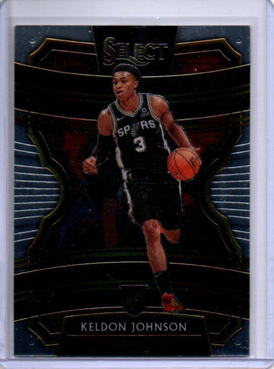 KELDON JOHNSON 2019-20 PANINI SELECT TRUE ROOKIE RC #45