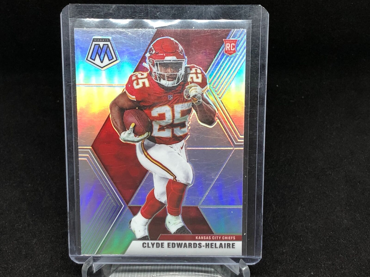 CLYDE EDWARDS HELAIRE 2020 PANINI MOSAIC SILVER PRIZM RC # 212