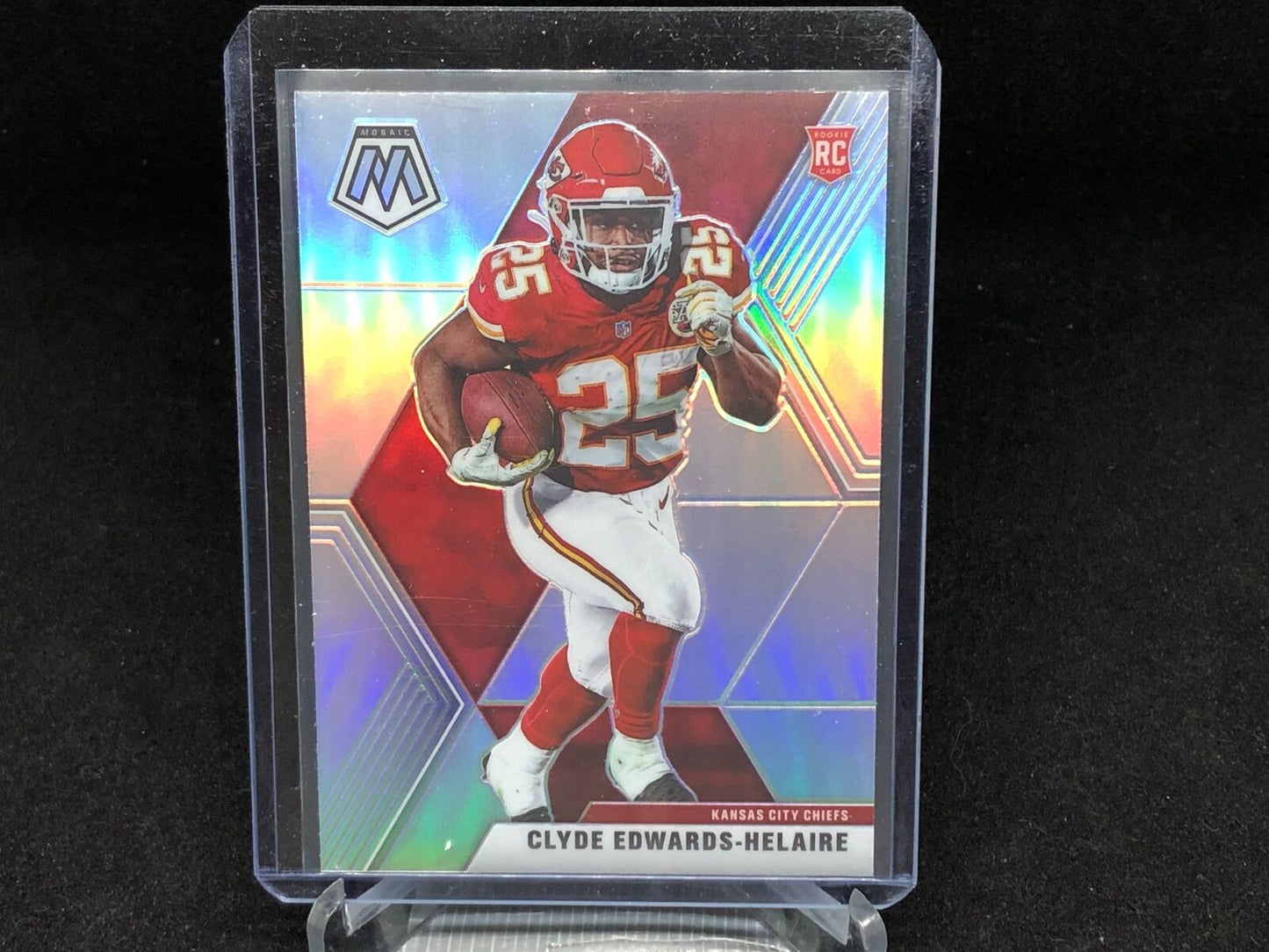 CLYDE EDWARDS HELAIRE 2020 PANINI MOSAIC SILVER PRIZM RC # 212