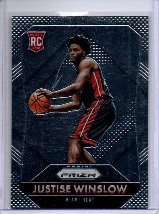 JUSTISE WINSLOW 2015-16 PANINI PRIZM TRUE ROOKIE RC #336