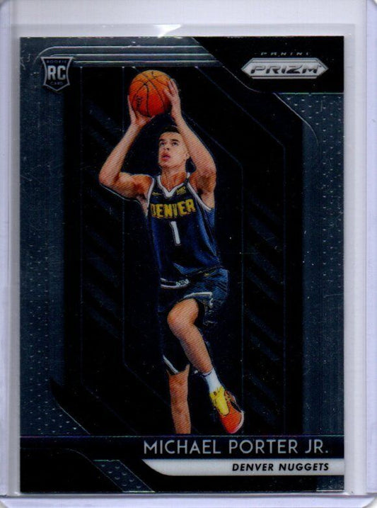 MICHAEL PORTER JR. 2018-19 PANINI PRIZM TRUE ROOKIE RC #32