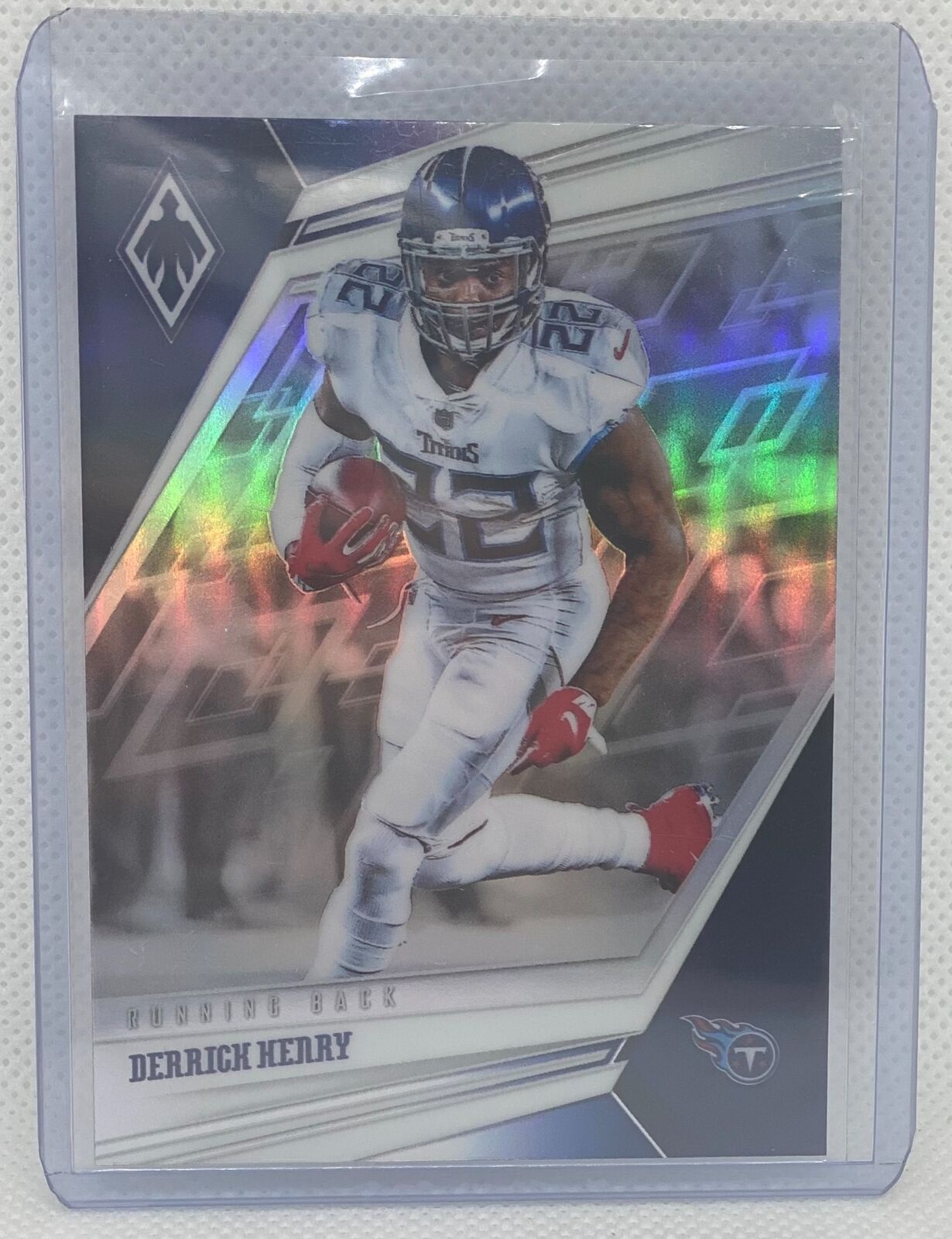 DERRICK HENRY 2019 PANINI PHOENIX SILVER  PRIZM #37