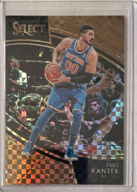 ENES KANTER 2018-19 PANINI SELECT COURTSIDE COPPER PRIZM #D 15/60