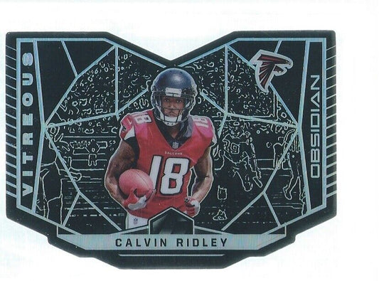 CAVIN RIDLEY 2018 PANINI OBSIDIAN VITREOUS DIE CUT RC #D 22/100