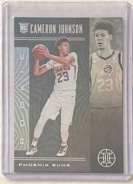 CAMERON JOHNSON 2019-20 PANINI ILLUSIONS BLACK SAPPHIRE ROOKIE RC #155