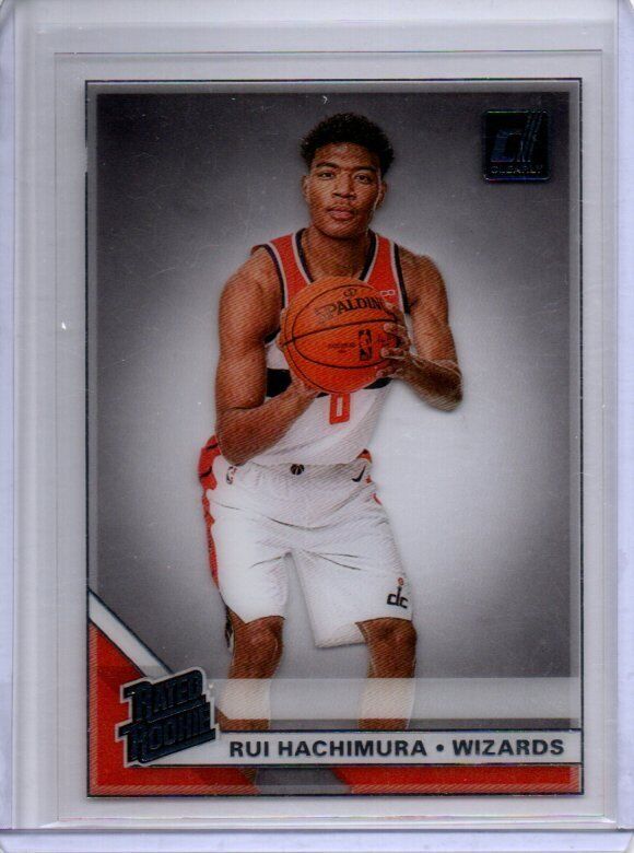 RUI HACHIMURA 2019-20 PANINI CLEARLY DONRUSS TRUE ROOKIE RC #58
