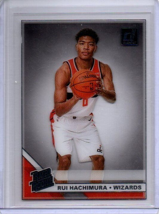 RUI HACHIMURA 2019-20 PANINI CLEARLY DONRUSS TRUE ROOKIE RC #58