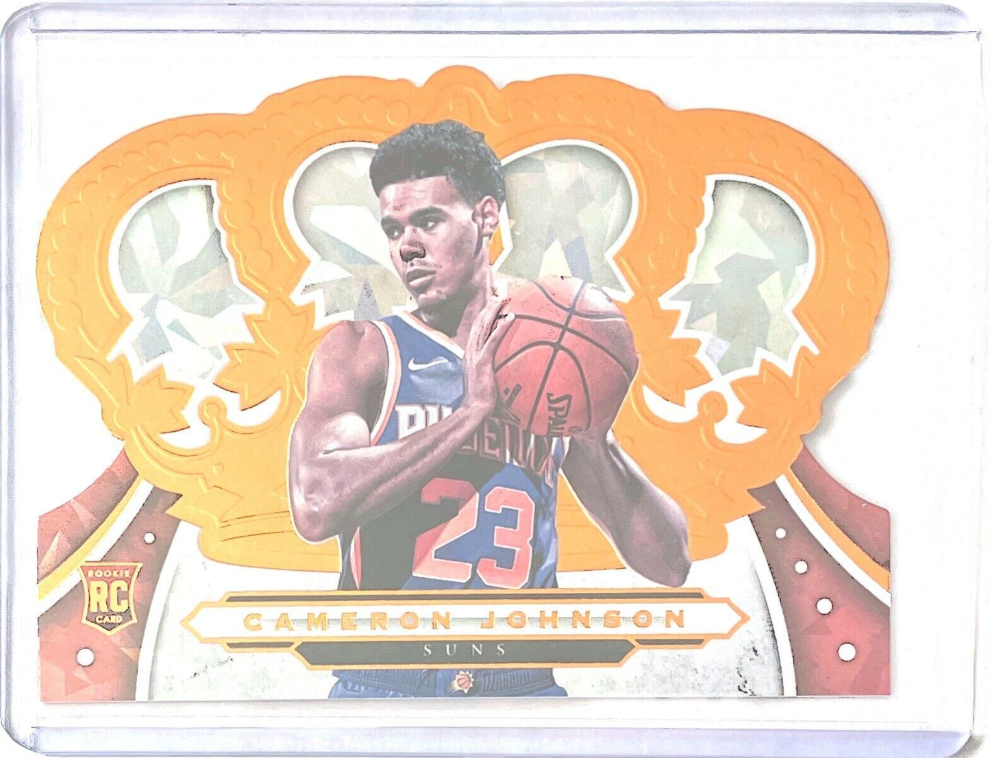 CAMERON JOHNSON 2019-20 PANINI CROWN ROYALE BRONZE CRACKED ICE ROOKIE RC #1