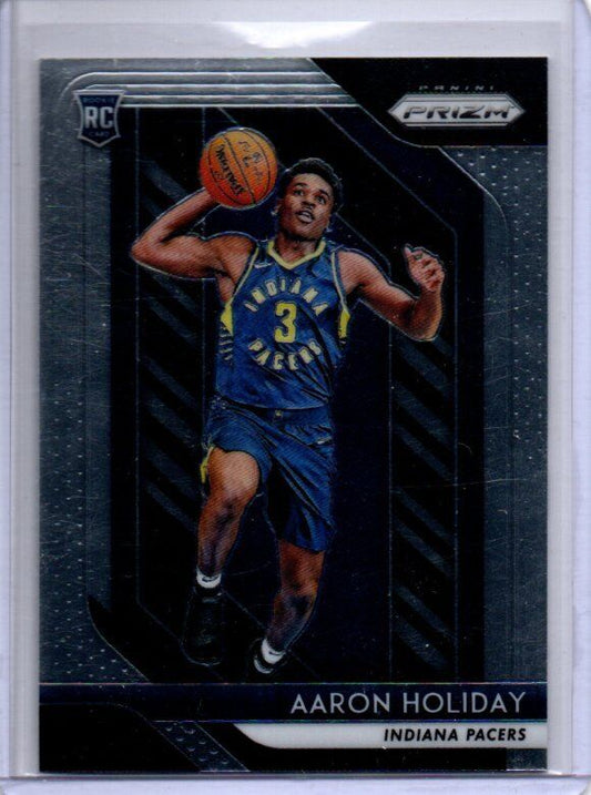 AARON HOLIDAY 2018-19 PANINI PRIZM TRUE ROOKIE RC #114