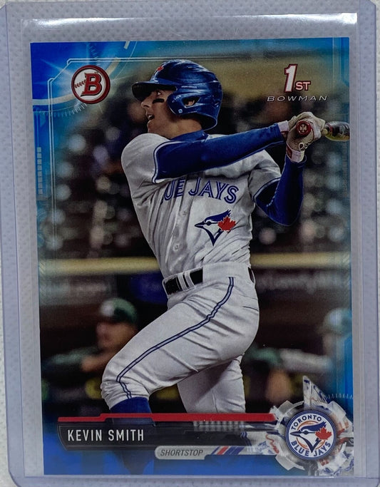 KEVIN SMITH 2017 TOPPS 1ST BOWMAN PROSPECT BLUE #D 064/150