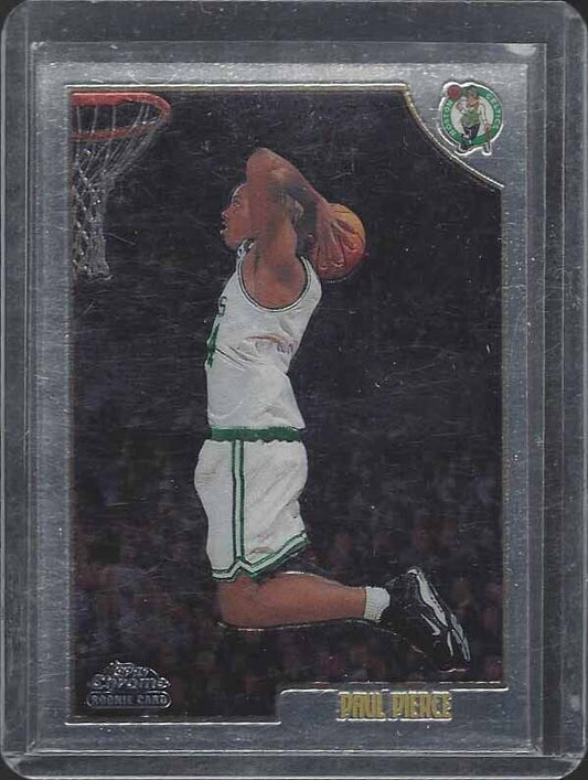PAUL PIERCE 1998-99 TOPPS CHROME ROOKIE RC #135