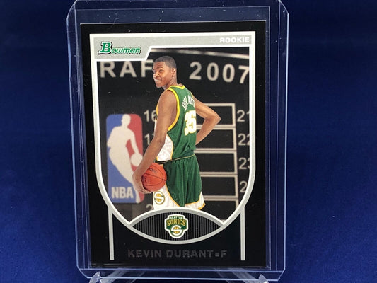 KEVIN DURANT 2007-08 TOPPS BOWMAN BLACK RC ROOKIE #D 760/2999