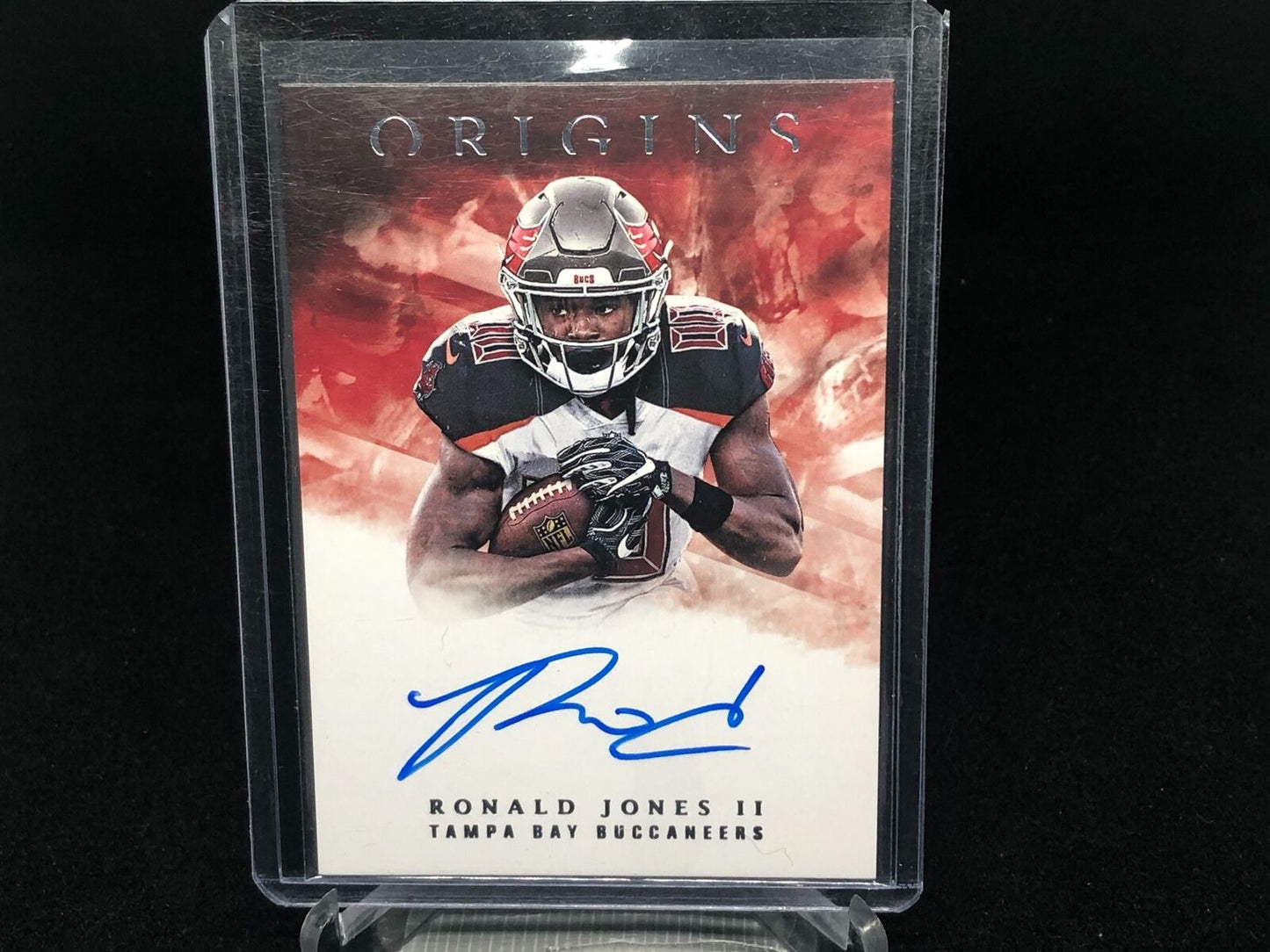 RONALD JONES II 2018 PANINI ORIGINS ON CARD AUTO RC