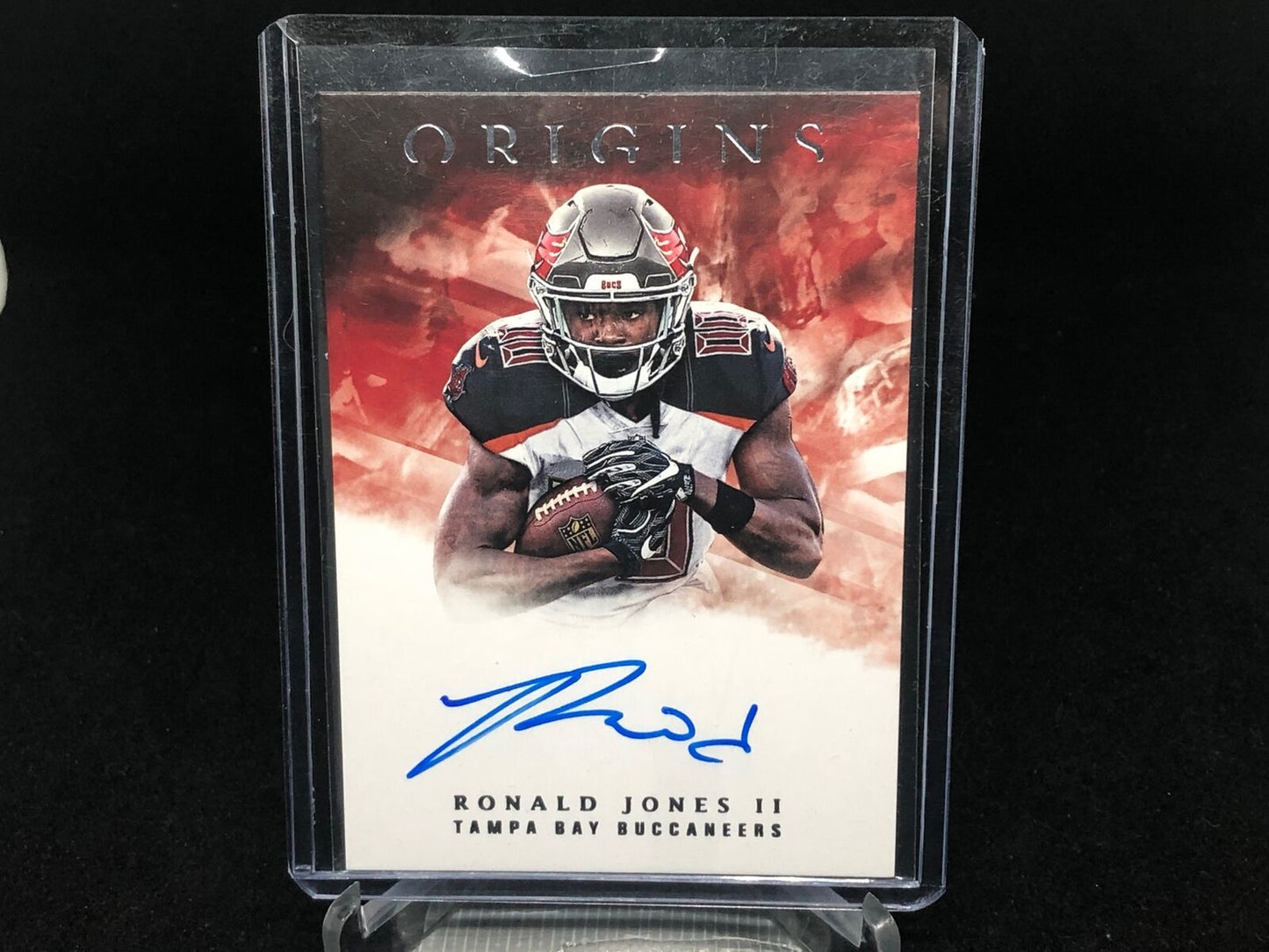 RONALD JONES II 2018 PANINI ORIGINS ON CARD AUTO RC
